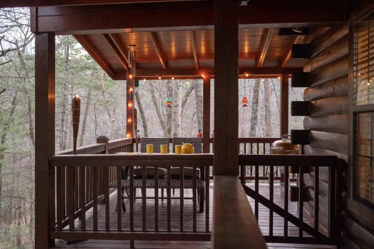 ブルーリッジ山脈 Three Dog Night - Pet-Friendly Cabin With Hot Tubヴィラ エクステリア 写真